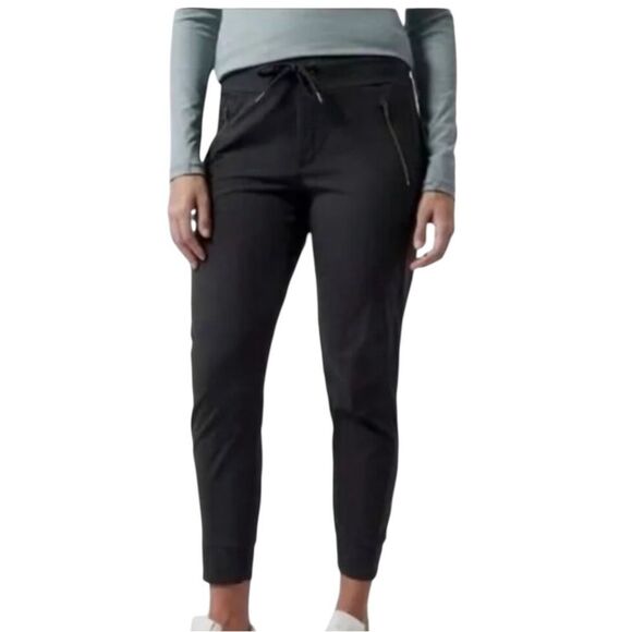 Athleta Trekkie North Joggers Black Size 6 - Picture 1 of 8